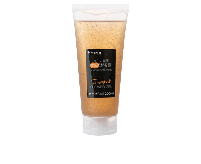 Almond exfoliating body wash